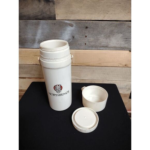 Aladdin 1 Liter Plastic Thermos Northriver Yacht Club Branded - Picture 4 of 5